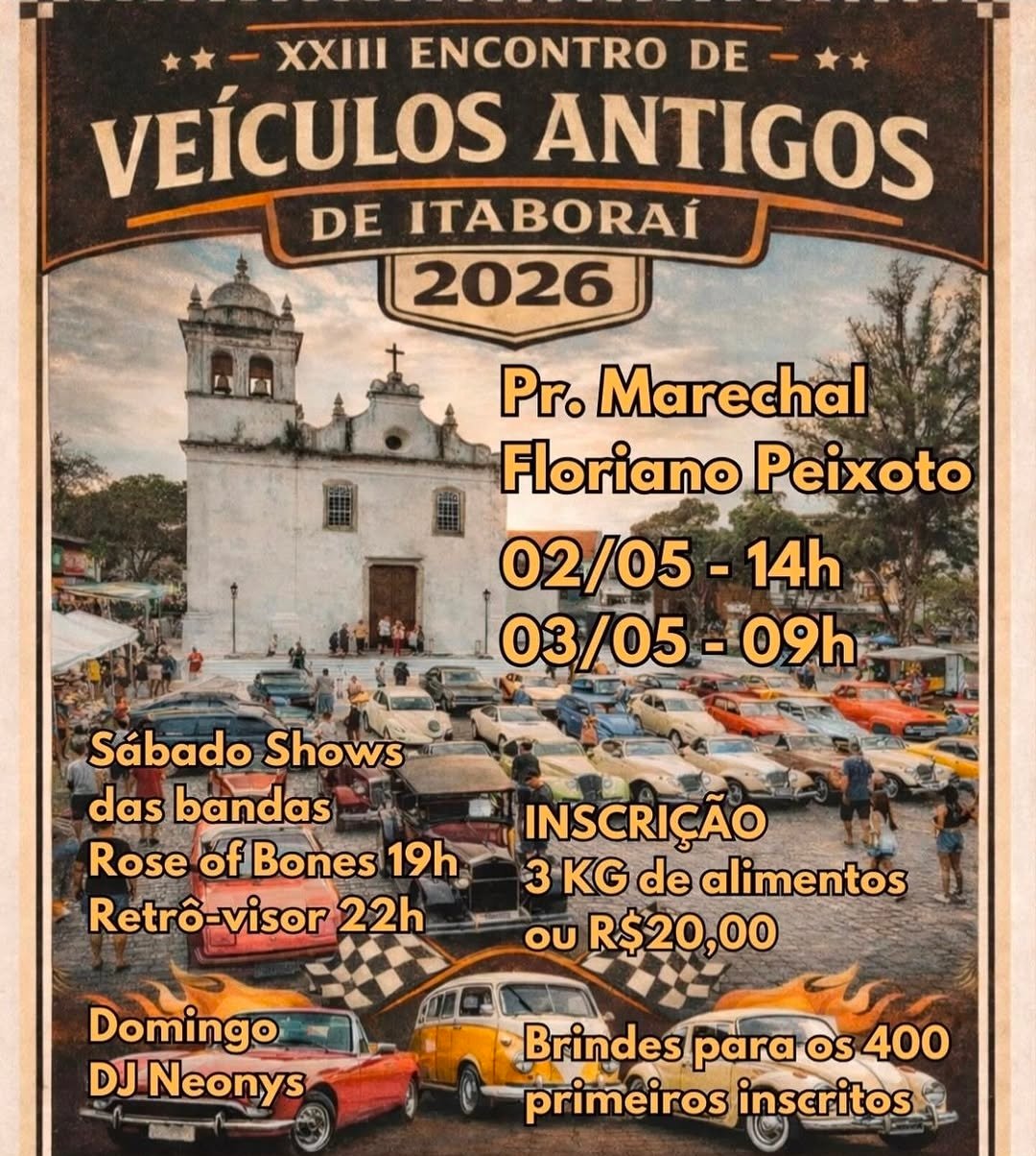 23º Encontro de Carros Antigos